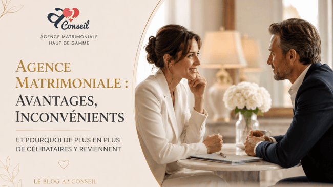 Agence matrimoniale  Avantages, Inconvénients
